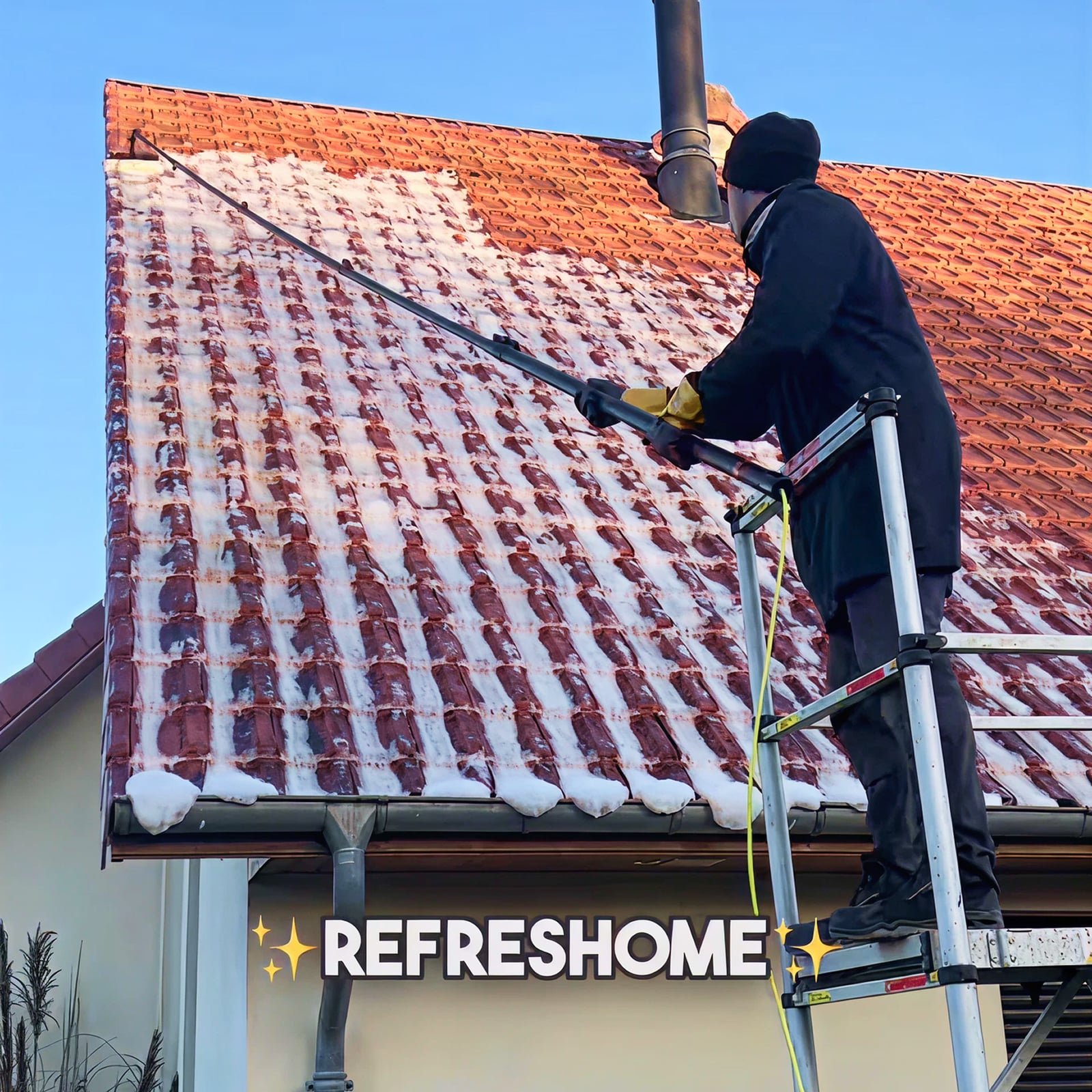 Nettoyage de toiture professionnel - Refreshome